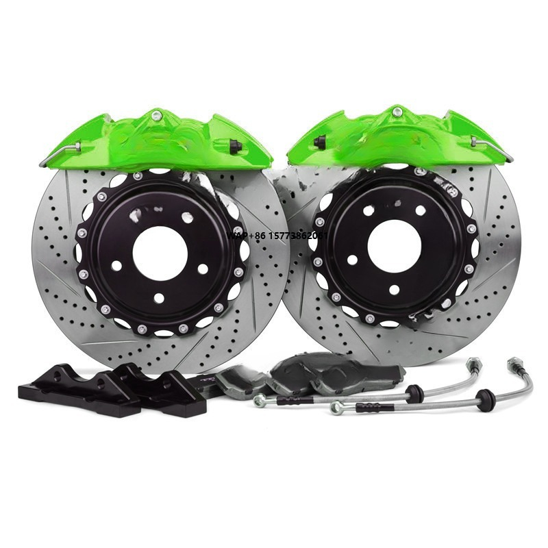 Forged Front Brake Caliper 4 Piston - ZESTAW PRZEDNICH HAMULCÓW 4-tłoczkowy kute zaciski